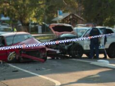 Três feridos após colisão frontal envolvendo carro da polícia Polícia bate em North St Marys