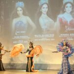 Três princesas indonésias prontas para aparecer no cenário mundial, cada uma trazendo uma cultura diferente de sua terra natal