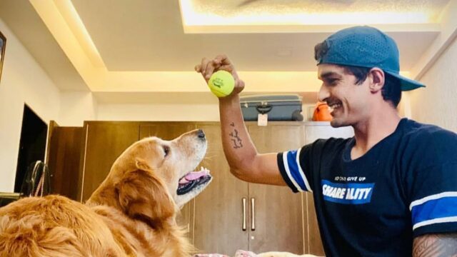 Troféu Ranji: Hooda dedica batida de 248 ao cachorro de estimação Nonu, que faleceu no domingo devido a doença
