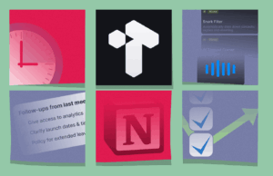 Substituí Notion, Obsidian e Todoist por este aplicativo de código aberto Aplicativo para PC mostrando tarefas listadas pelo usuário e artigos com hashtags rotulando-os