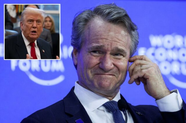 Trump despreza o CEO do BofA, Brian Moynihan, em jantar na Casa Branca para executivos de Wall Street: fontes
