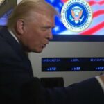 Trump diz a repórter 'porquinho quieto' após pergunta sobre Epstein