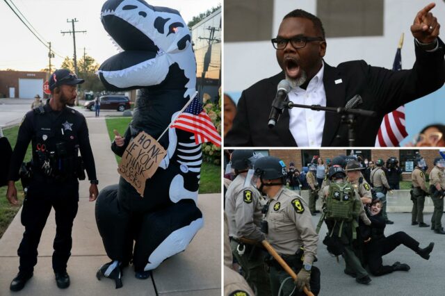 Trump diz que o crime em Chicago caiu drasticamente apesar da “resistência extraordinária” dos democratas locais
