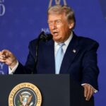 Trump elogia preços mais baixos em meio ao crescente descontentamento com o custo de vida