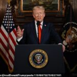 Donald Trump enviou uma mensagem aos seus fiéis do MAGA dizendo que seu movimento estava “longe de terminar” para comemorar o primeiro aniversário de sua vitória eleitoral