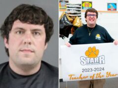 Twisted ‘Professor do Ano’ leva tapas nos pulsos por perseguir um estudante de 11 anos Twisted 'Professor do Ano' leva tapas nos pulsos por perseguir um estudante de 11 anos