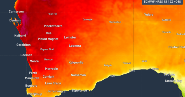 Um estado vai sufocar amanhã no dia mais quente em Um estado vai sufocar amanhã no dia mais quente em mais de um ano