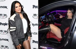 Um suspeito ainda está solto enquanto outros dois são presos pelo assassinato da cantora DELAROSA Saraya DeLaRosa participa da festa PEOPLE And InStyle Drive-By F1.