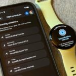 Capturas de tela em que o bot primeiro nega a existência do Pixel Watch 4 e depois o aceita