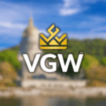 VGW encerrará sorteios na Virgínia Ocidental à medida que os regulamentos ficam mais rígidos. Logotipo da VGW no topo da imagem borrada do Capitólio do Estado da Virgínia Ocidental em Charleston, Virgínia Ocidental, EUA