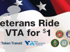 VTA homenageia veteranos com passe de tarifa com desconto VTA homenageia veteranos com passe de tarifa com desconto