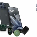 Veja como o novo Motorola Edge 70 (mostrado) se compara ao iPhone Air