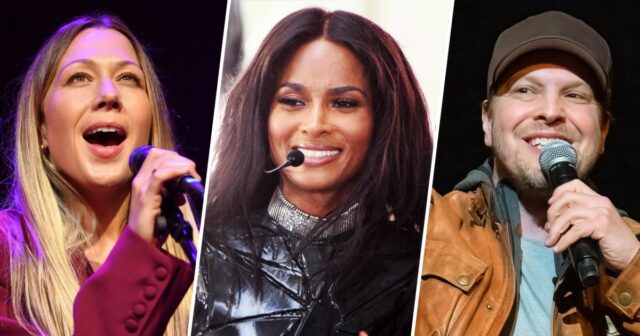 Os convidados musicais Rei Ami, Ejae e Audrey Nuna do 