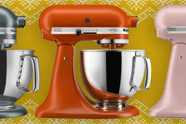 Ver $ 150 de desconto em uma KitchenAid hoje foi Batedeira rosa