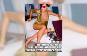 Verificação de fatos: esta foto de Melania Trump é real, mas não foi tirada no avião de Epstein Classificação: Erro de endereço