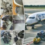 Os pertences destruídos em questão.