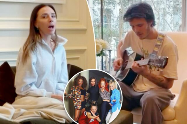 Victoria Beckham revisita seus dias de Spice Girls com dueto comovente com o filho Cruz
