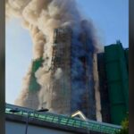 Vídeo captura início do incêndio em Hong Kong