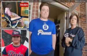 Vídeo recém-lançado mostra policiais algemando adolescentes ligados a um violento escândalo de agressão sexual que deixou famílias furiosas Vídeo recém-lançado mostra policiais algemando adolescentes ligados a um violento escândalo de agressão sexual que deixou famílias furiosas
