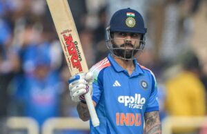 Virat Kohli marca seu 83º século no críquete internacional durante IND vs SA 1º ODI Virat Kohli marca seu 83º século no críquete internacional durante IND vs SA 1º ODI