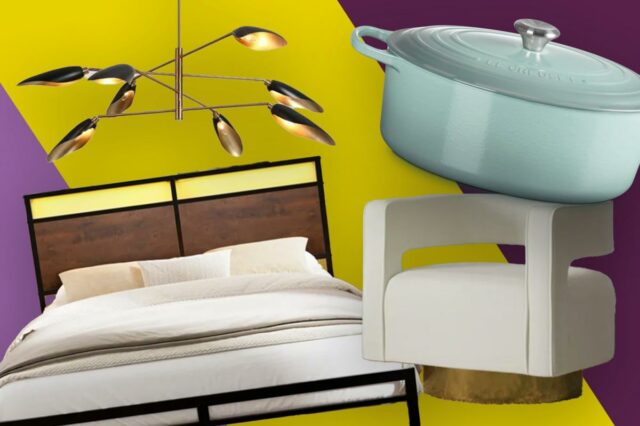 Forno holandês grande azul claro