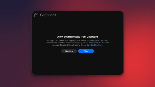 Você pode finalmente ver o histórico da área de transferência Ativando o histórico da área de transferência no macOS Tahoe.