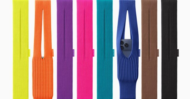 Você pode ter perdido a chance de comprar o acessório mais estranho da Apple | A gama completa de cores do iPhone Pocket