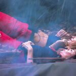 Eles podem estar sobrevivendo com uma dieta miserável de arroz e feijão, mas isso não impediu a Vogue Williams de encorajar o acampamento a treinar no I'm A Celebrity de domingo.