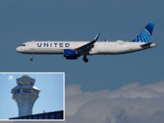Voo da United Airlines faz pouso de emergência após passageiro dizer que havia bomba na bagagem da esposa Avião da United Airlines se preparando para pousar no Aeroporto Internacional de São Francisco.