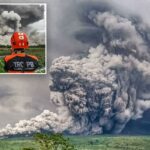 Vulcão entra em erupção, enviando cinzas a mais de 6.500 pés de altura, ameaçando o tráfego aéreo na Indonésia