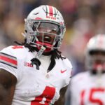 Ohio State wide receiver Jeremiah Smith during Michigan game