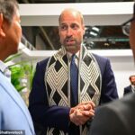 Príncipe William durante a Cúpula Unidos pela Vida Selvagem no Pier Mauá, Rio de Janeiro, Brasil, na terça-feira