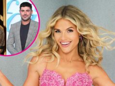 Witney Carson da DWTS exclui captura de tela de textos sobre Dylan e Zac Efron Zac Efron apoia o irmão Dylan Efron participando da gravação do Dancing With the Stars 2239378533 2157538037
