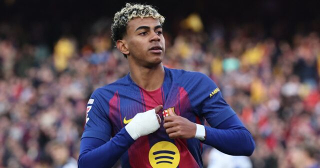 Daniel Olmo em ação.