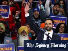 Zohran Mamdani fala no comício ‘Nova York não está à venda’ Zohran Mamdani fala no comício 'Nova York não está à venda'