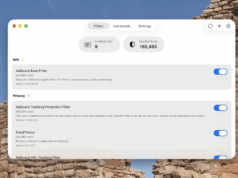 wBlock é a melhor maneira de bloquear anúncios no Safari A integração do wBlock, perguntando quais filtros você gostaria de ativar.