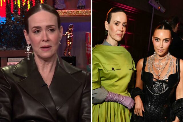 ‘Assista o que acontece ao vivo’: Sarah Paulson classifica as irmãs Kardashian das favoritas às menos favoritas
