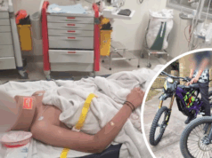 ‘Nojento’: caça dupla que atacou menino e deixou outro gravemente ferido durante roubo A polícia divulgou uma imagem das bicicletas roubadas na esperança de que qualquer pessoa que estivesse na área no momento as reconhecesse e pudesse fornecer informações.
