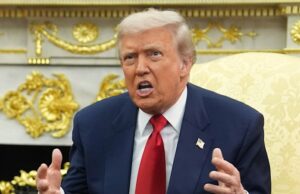 ‘Punível com a morte’: Trump acusa democratas de sedição por mensagem de vídeo aos militares ‘Punível com a morte’: Trump acusa democratas de sedição por mensagem de vídeo aos militares