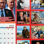 Uma das edições dos calendários de Vladimir Putin de 2026.