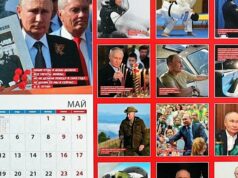 ‘Um homem para cada estação’: o novo calendário de Putin está aqui Uma das edições dos calendários de Vladimir Putin de 2026.