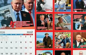 ‘Um homem para cada estação’: o novo calendário de Putin está aqui Uma das edições dos calendários de Vladimir Putin de 2026.