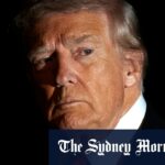 Zohran Mamdani faz campanha no Harlem, Nova York, no domingo.