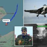 Os EUA enviam caças para o Golfo da Venezuela na abordagem mais próxima conhecida até agora, em meio à crescente tensão