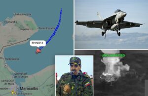 Os EUA enviam caças para o Golfo da Venezuela na abordagem mais próxima conhecida até agora, em meio à crescente tensão Os EUA enviam caças para o Golfo da Venezuela na abordagem mais próxima conhecida até agora, em meio à crescente tensão