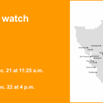 Alerta de enchentes emitido para a área do Grande Lago Tahoe e condados de Lassen-Eastern Plumas-Eastern Sierra