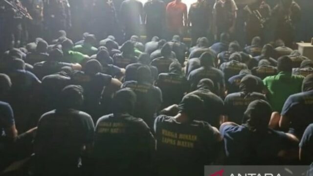 1.882 prisioneiros de alto risco transferidos para a prisão de Nusakambangan
