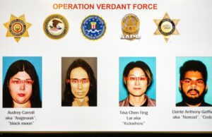 4 membros do Turtle Island Liberation presos em conspiração de atentado na véspera de Ano Novo Katherine Renee Kane diz que o final do FBI deu resolução e encerramento ao Tiff após a morte de Hobbs 300