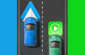 5 maneiras pelas quais o Android Auto se tornou o vencedor na guerra do painel contra o CarPlay Painel do veículo com interface do Android Auto atualizada em foco
