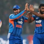 A África do Sul foi eliminada por 74, o menor total de times no críquete T20I